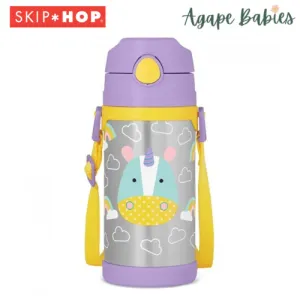Skip Hop Zoo Insulated Stainless Steel Bottle 360ml - Unicorn