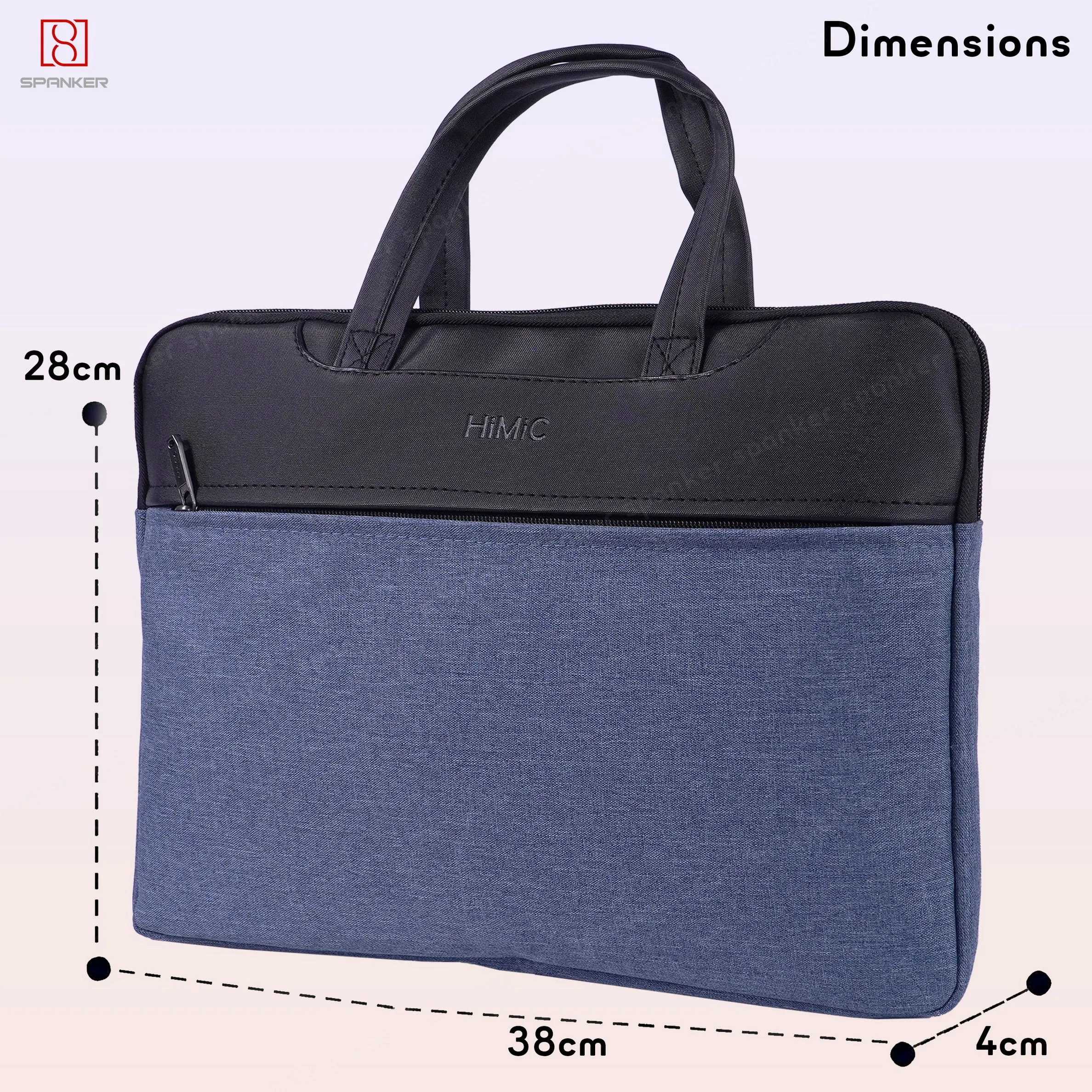 Spanker Laptop Sleeve Water Resistant with 4-Layer Protection 15-15.6 Inch Multipurpose Messenger Bag Laptop Bag Compatible for all type of laptops, Tablets and Notebooks