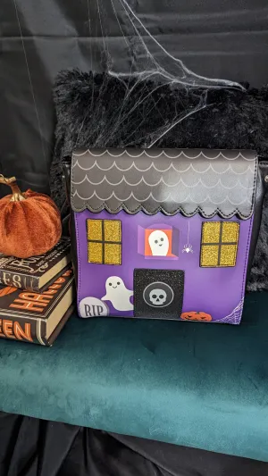 Spooky Boo House Backpack