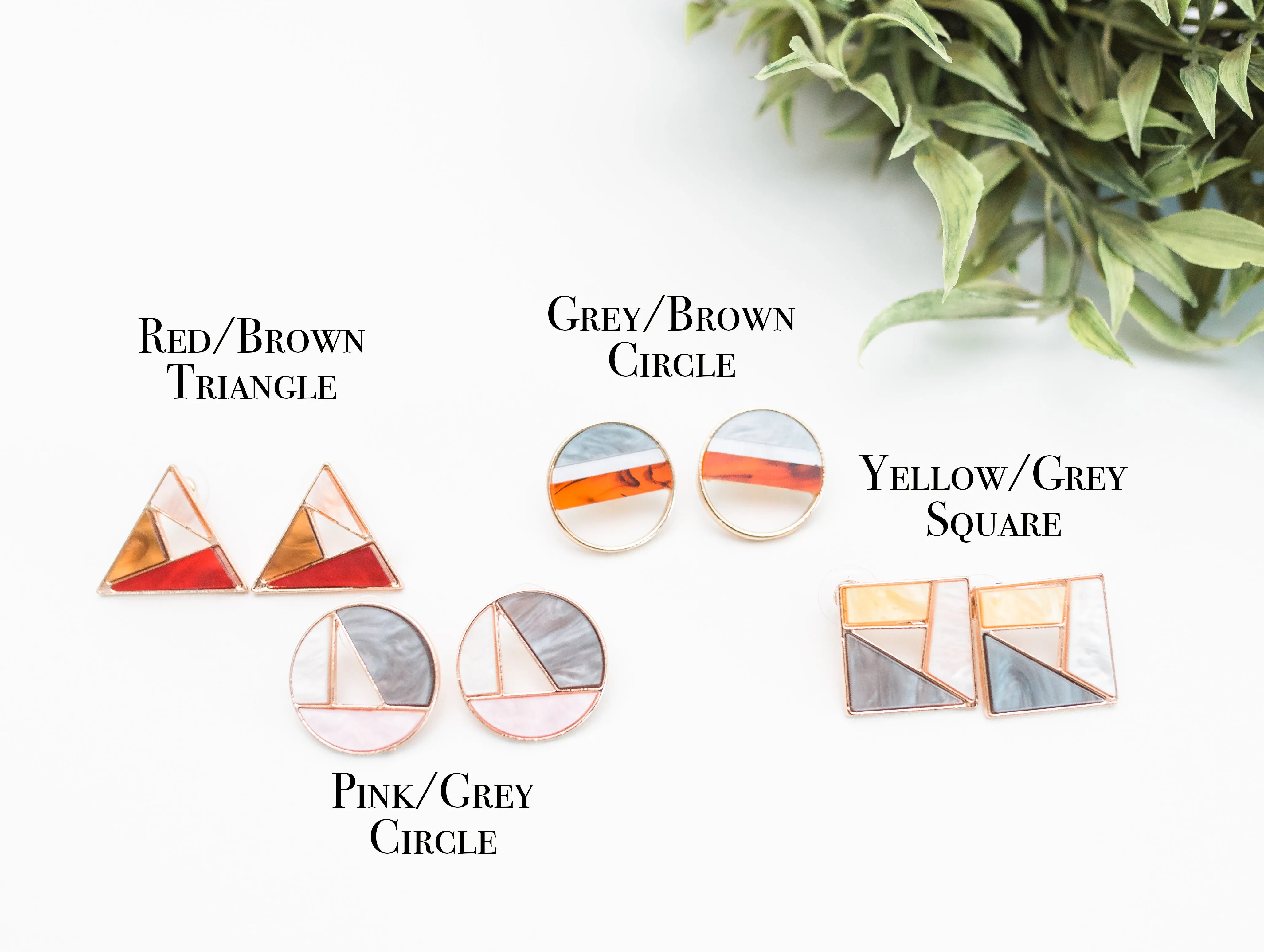 Stain Glass Earrings - 9 Styles!