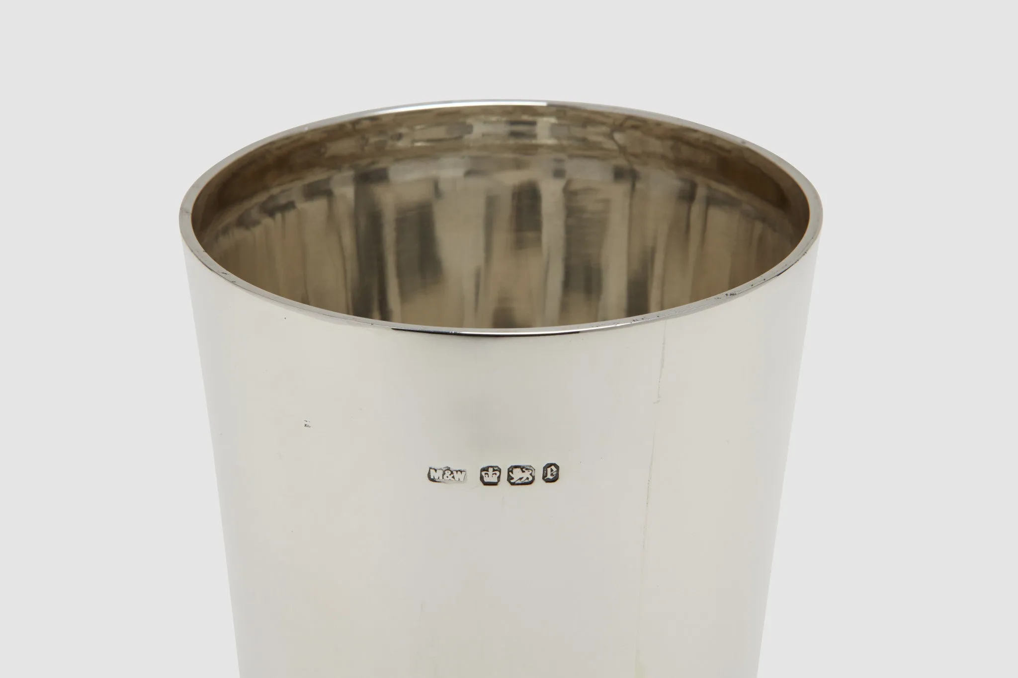Sterling Silver Mappin & Webb Pencil Cup Holder