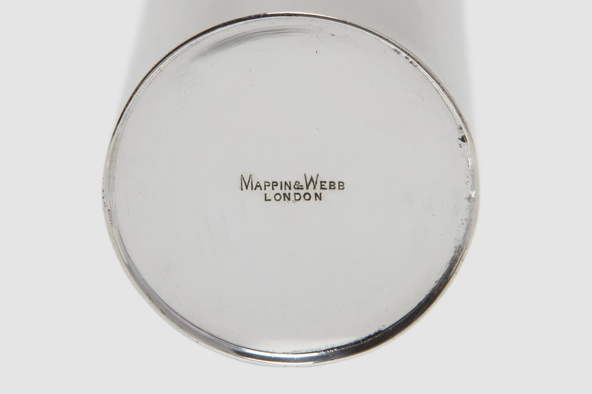 Sterling Silver Mappin & Webb Pencil Cup Holder