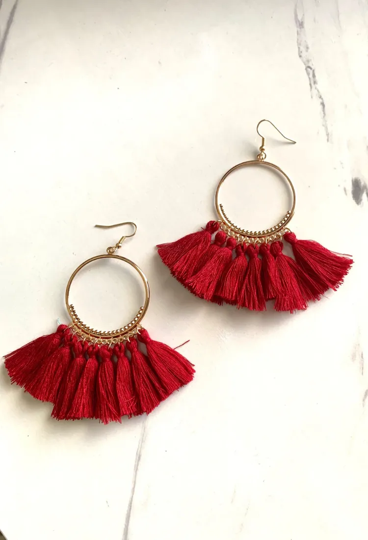 Tassel Drop Earrings