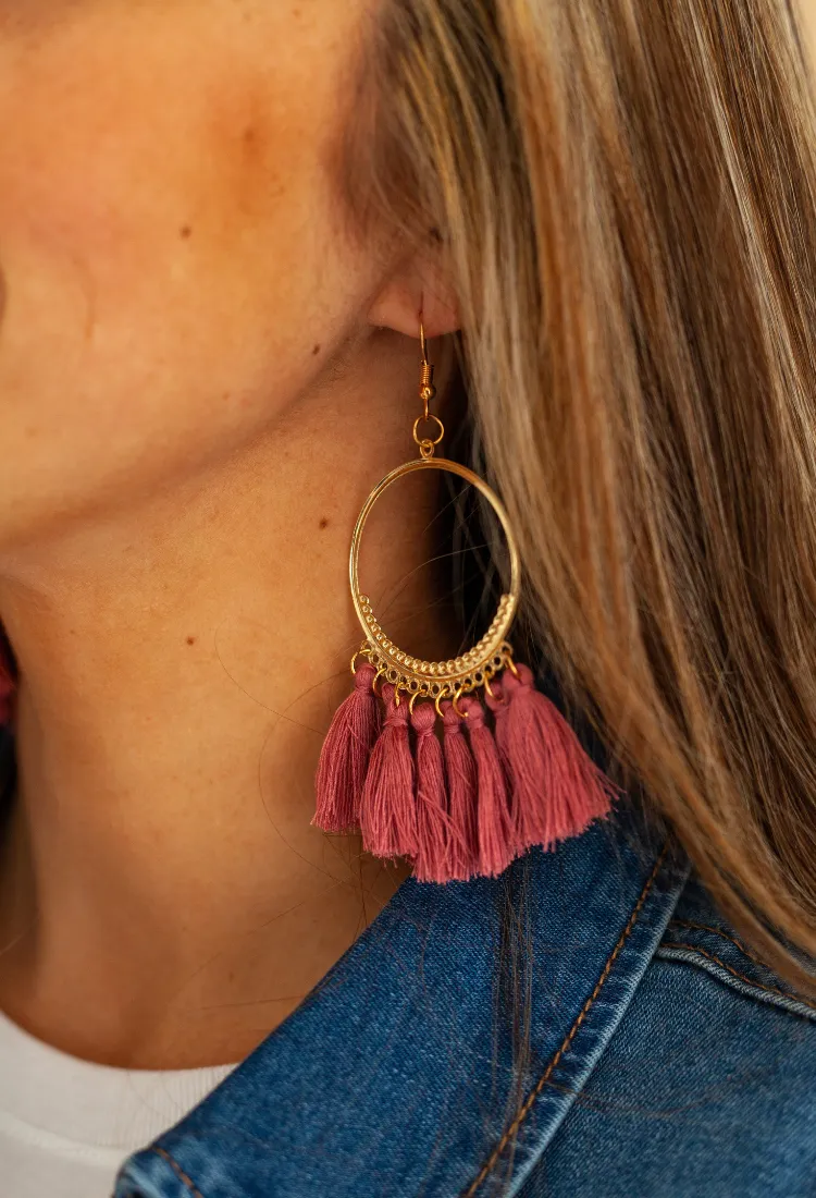 Tassel Drop Earrings