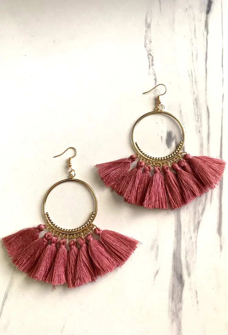 Tassel Drop Earrings
