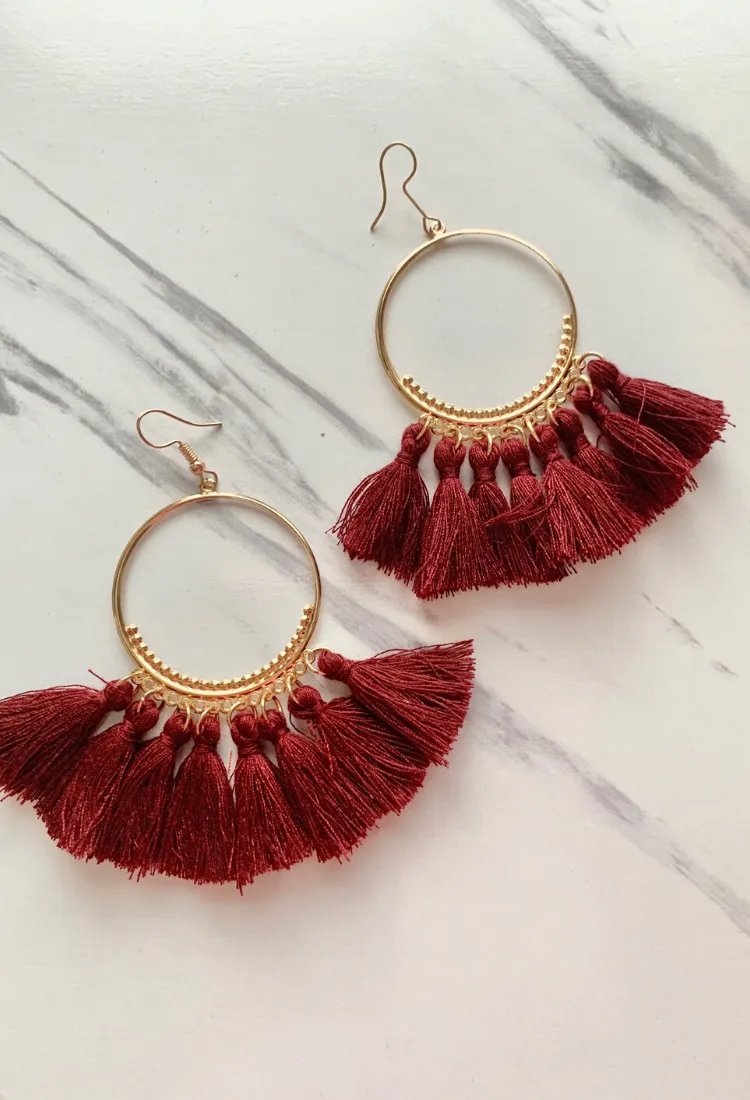 Tassel Drop Earrings
