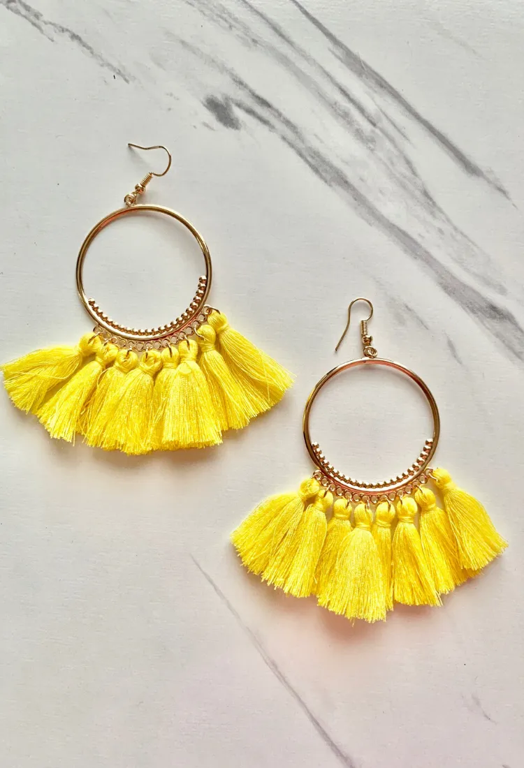 Tassel Drop Earrings
