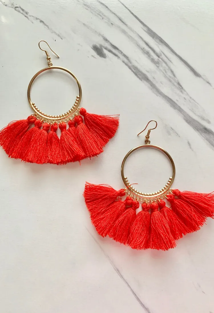 Tassel Drop Earrings