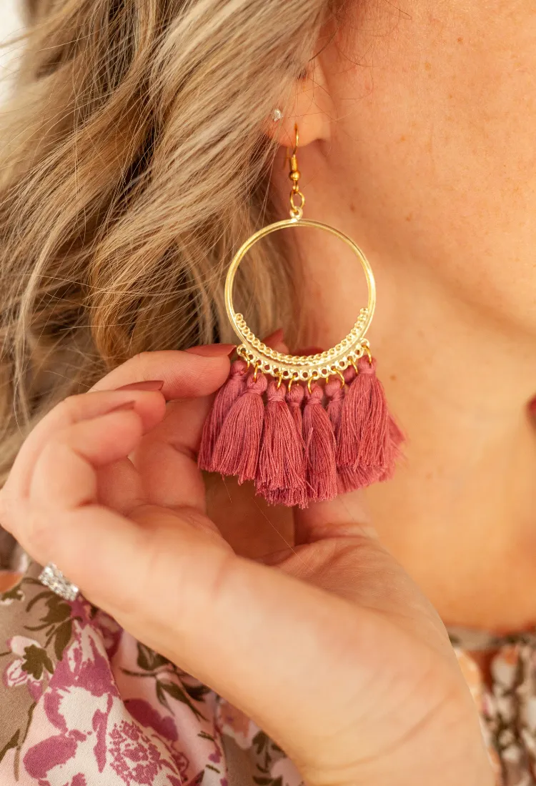 Tassel Drop Earrings