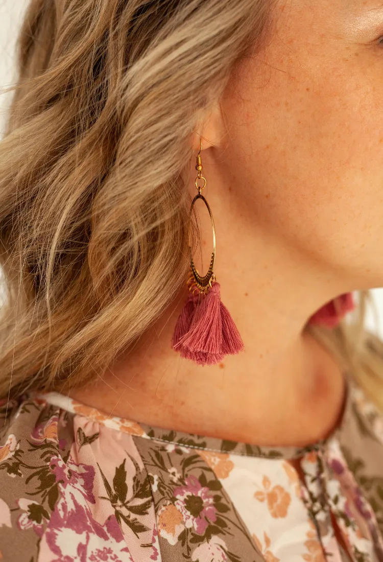Tassel Drop Earrings