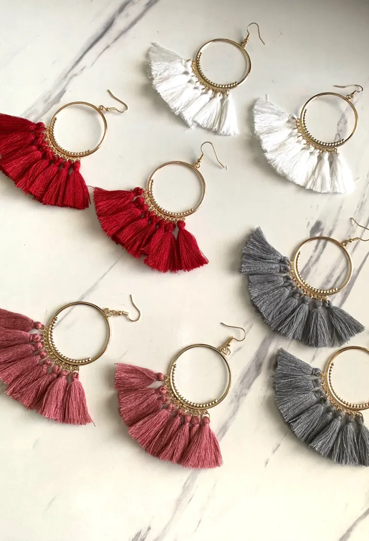 Tassel Drop Earrings
