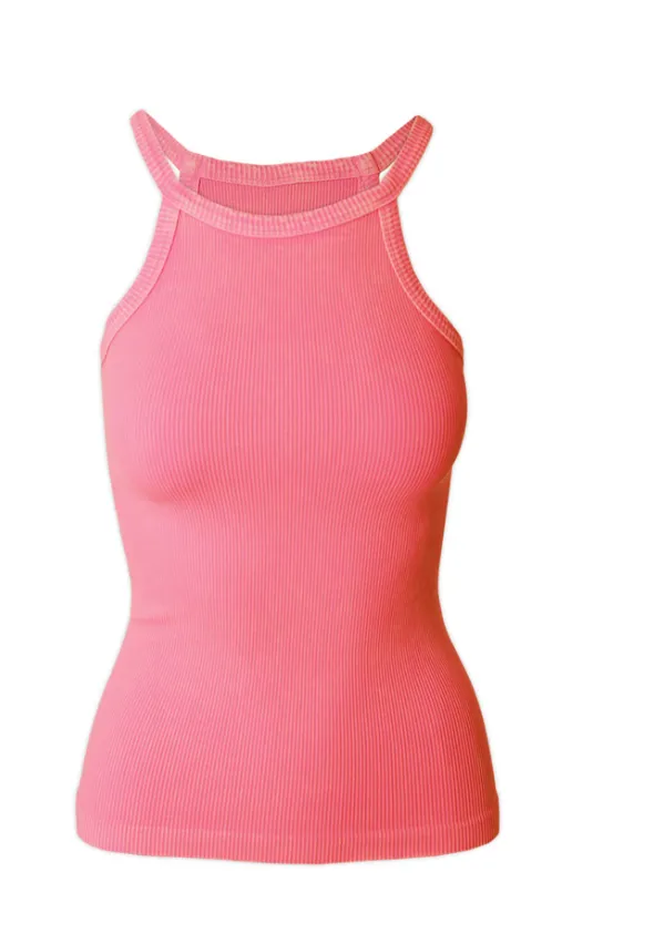 The Juliana Vintage Ribbed Tank