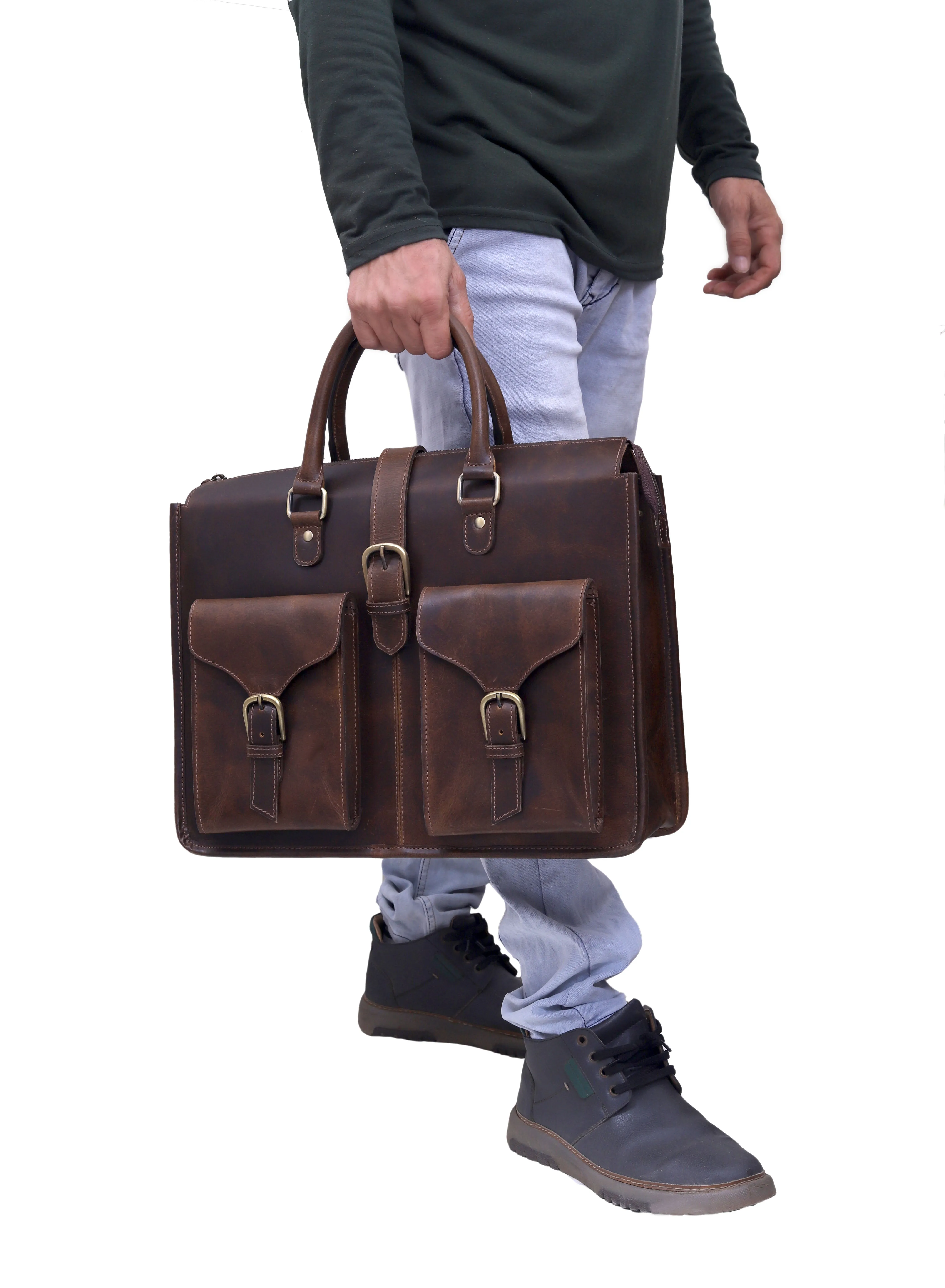 The Titanic Leather Bag