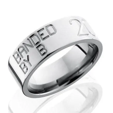 Titanium Duck Band Ring