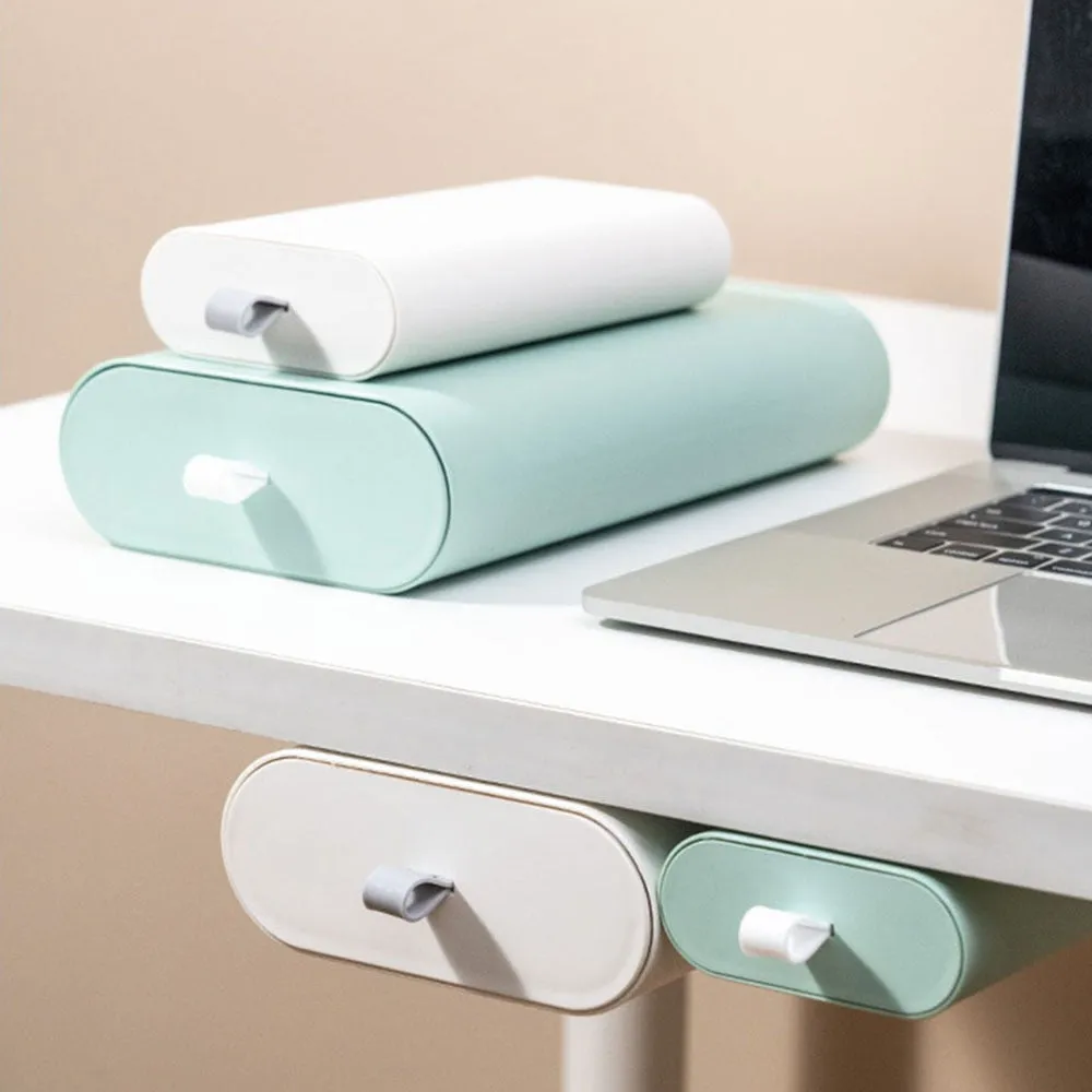 Under The Table Drawer Organizer Storage Box