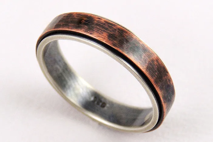 Unique 5mm wedding band