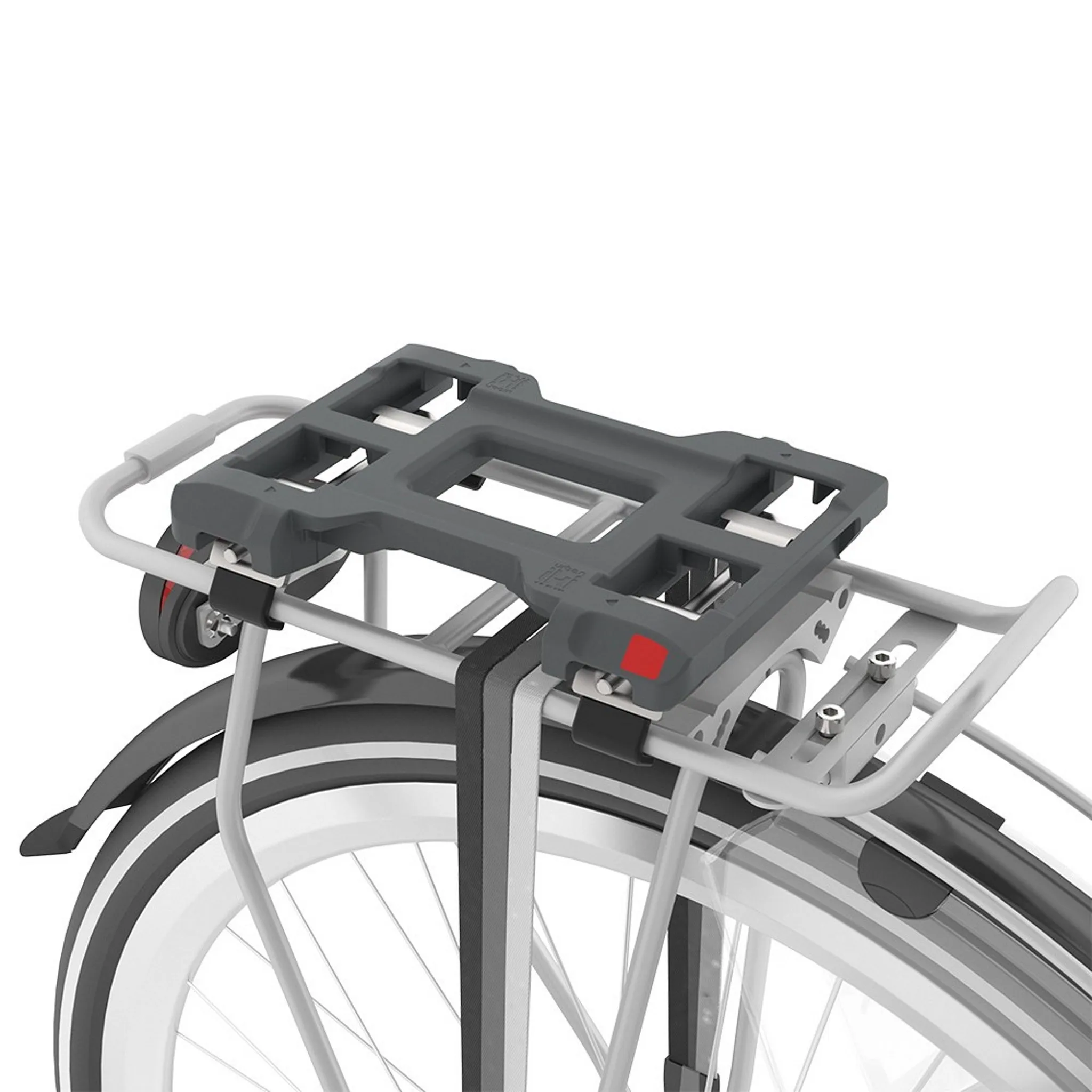 Urban Iki Carrier Mounting Rear Seat Bincho Black/Kurumi Brown