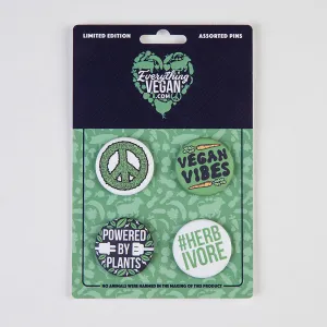 Vegan Button Set