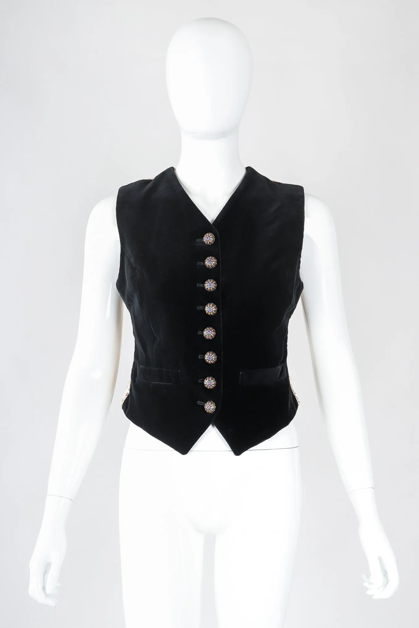 Velvet Ribbon Vest