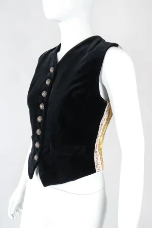Velvet Ribbon Vest