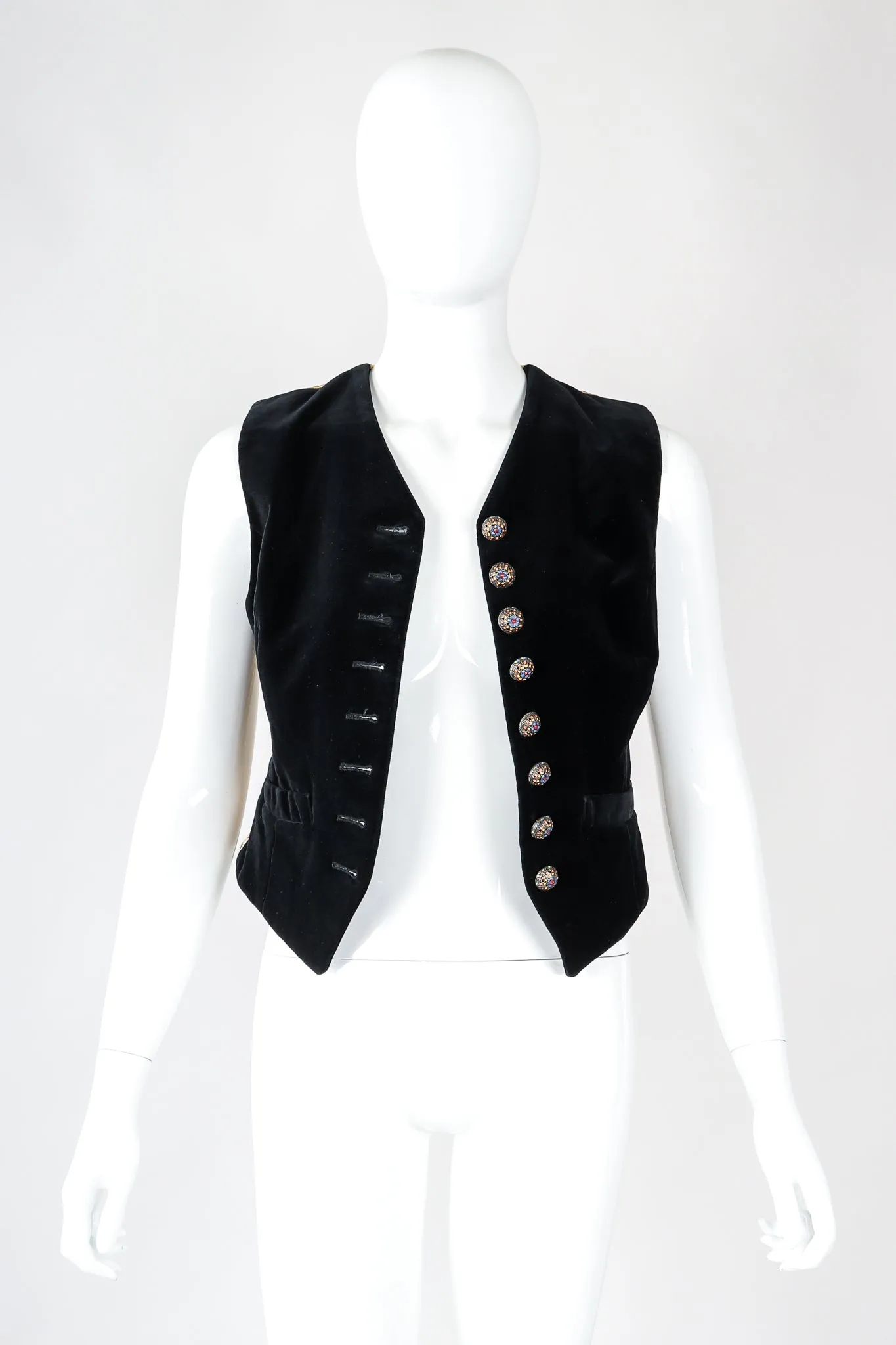 Velvet Ribbon Vest