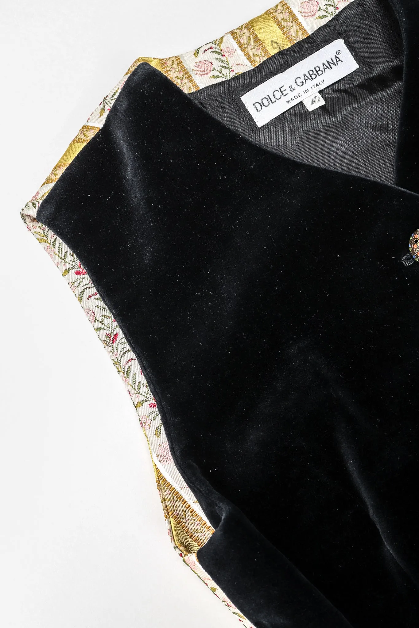 Velvet Ribbon Vest