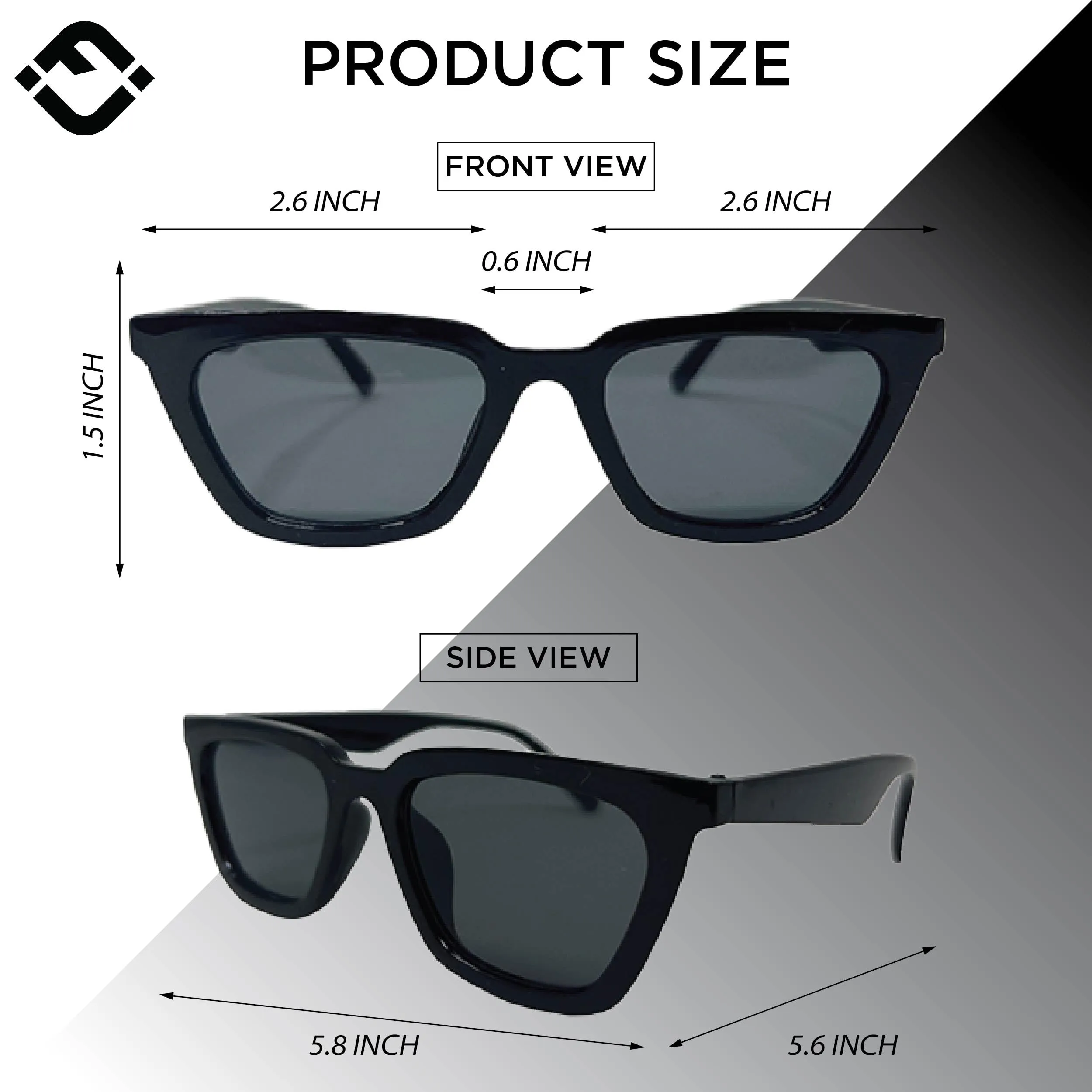 Vintage Cat Eye Sunglasses by Funky Junque