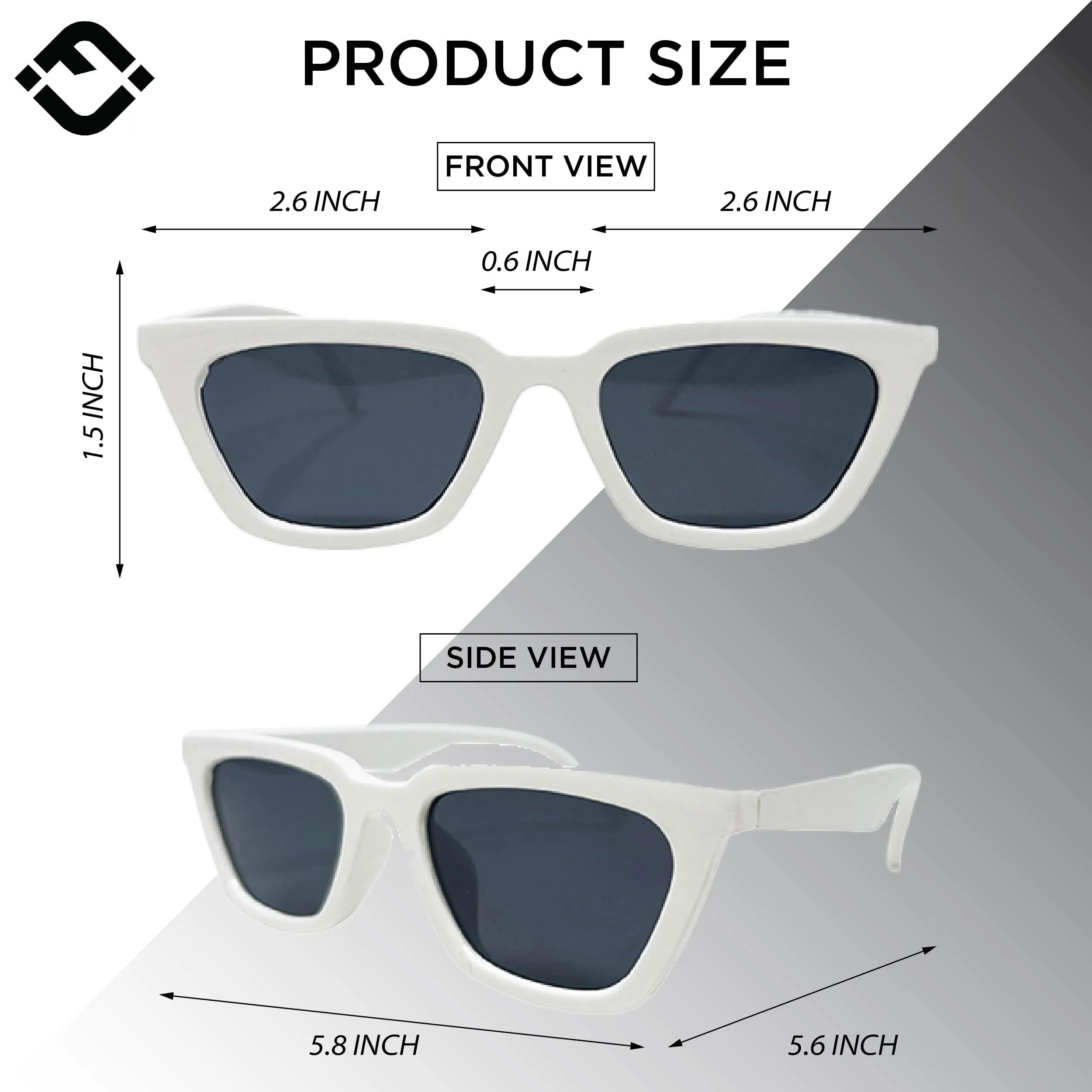 Vintage Cat Eye Sunglasses by Funky Junque