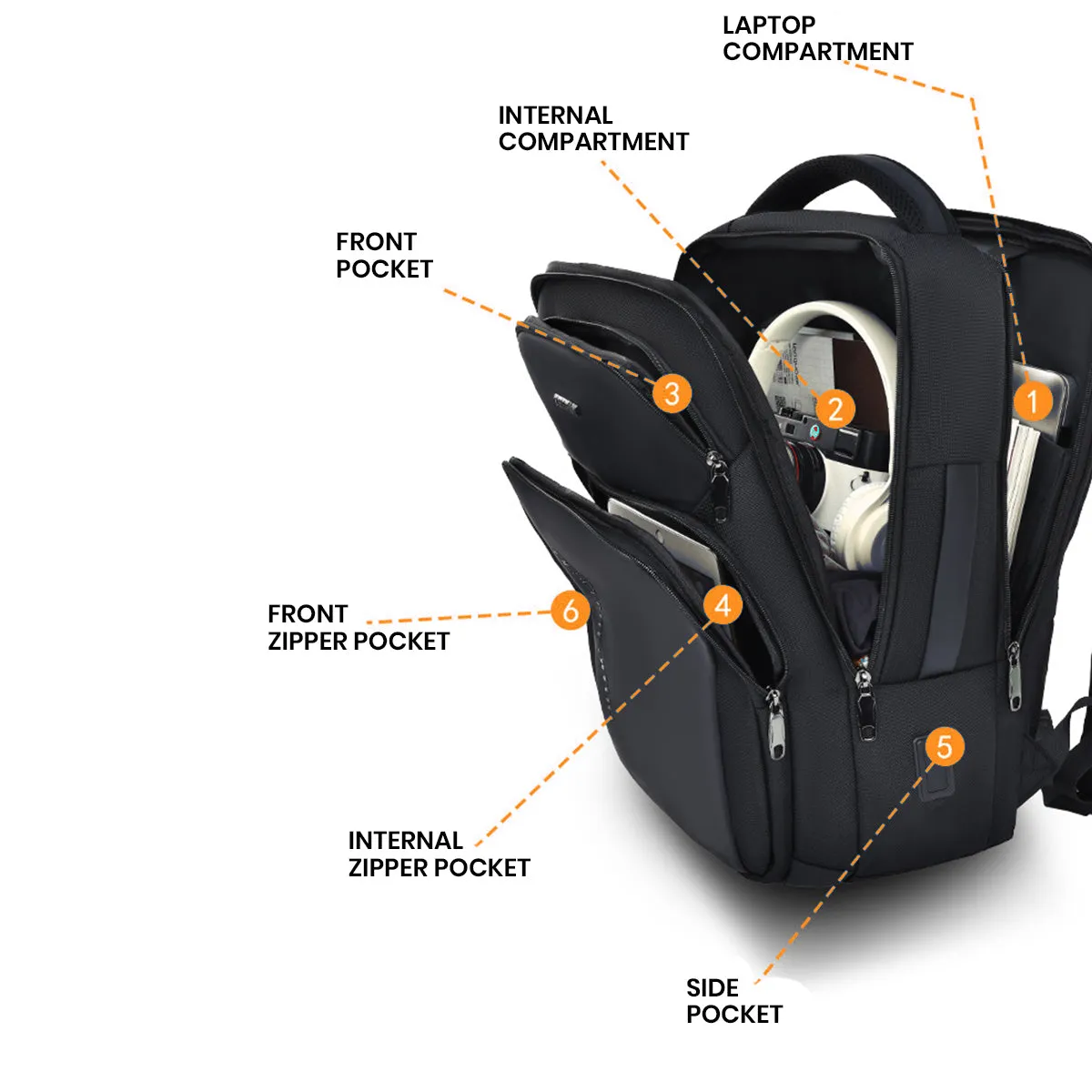 WALKENT 15.6" Laptop Bag - Model Odessey