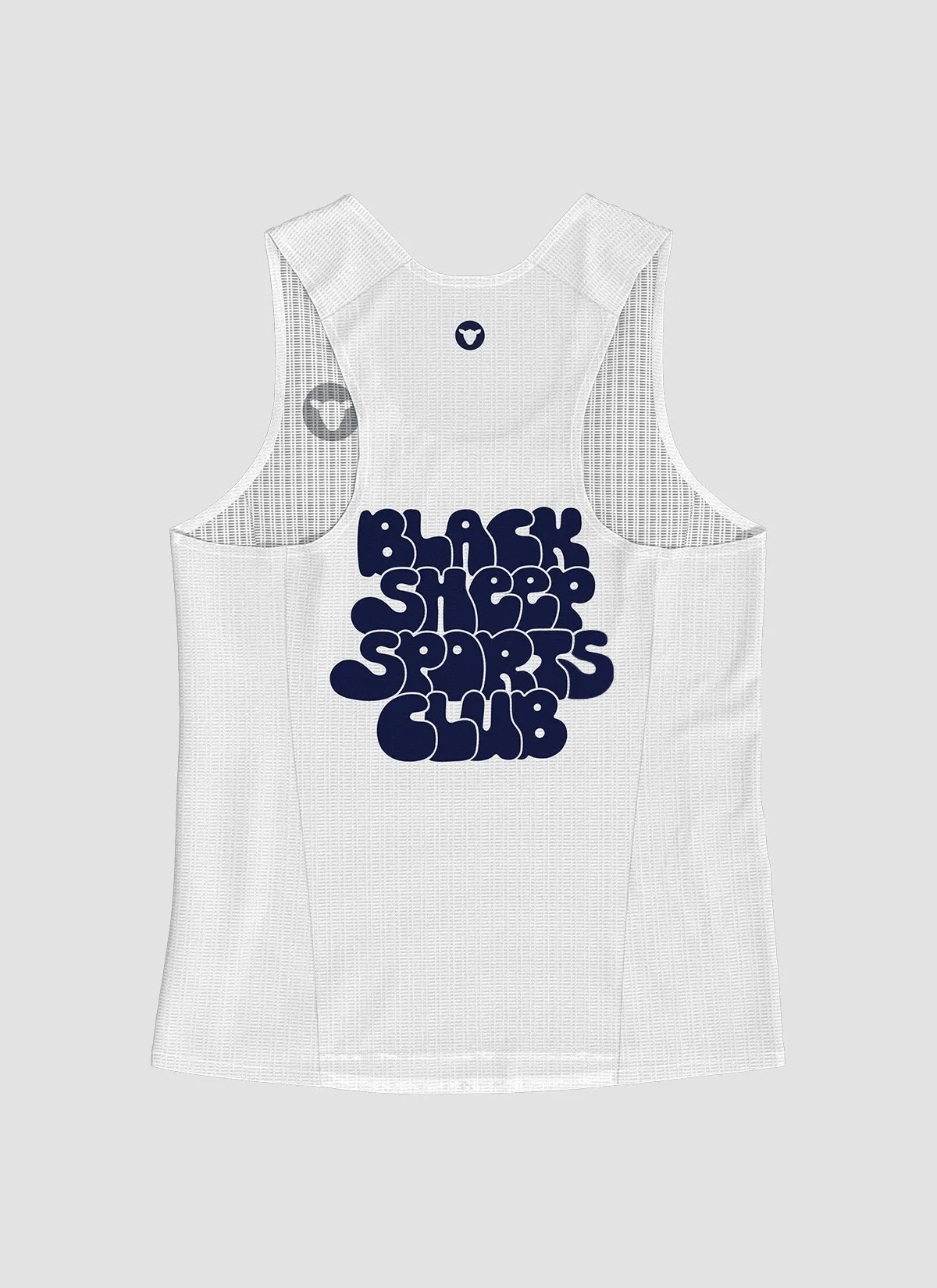 Women's Fly Singlet - Sports Club White