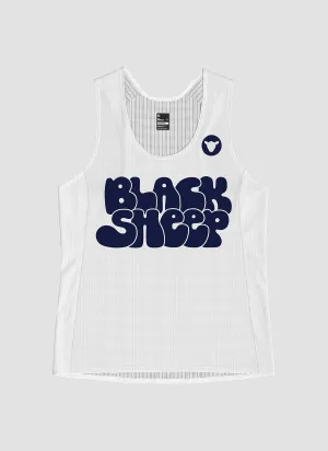 Women's Fly Singlet - Sports Club White