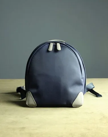 Womens Nylon Small Backpack Bag Coffee Best Mini Backpack Purse Nylon Rucksack for Ladies