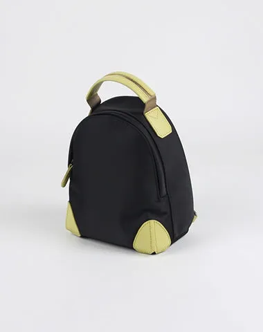 Womens Nylon Small Backpack Bag Light Gray Convertible Crossbody Bag Nylon Backpack Shoulder Bag for Ladies
