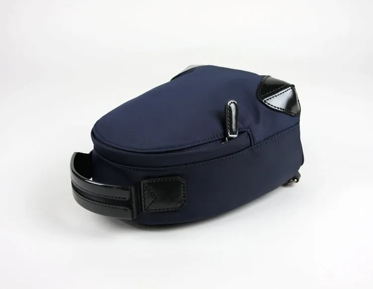 Womens Nylon Small Backpack Bag Light Gray Convertible Crossbody Bag Nylon Backpack Shoulder Bag for Ladies
