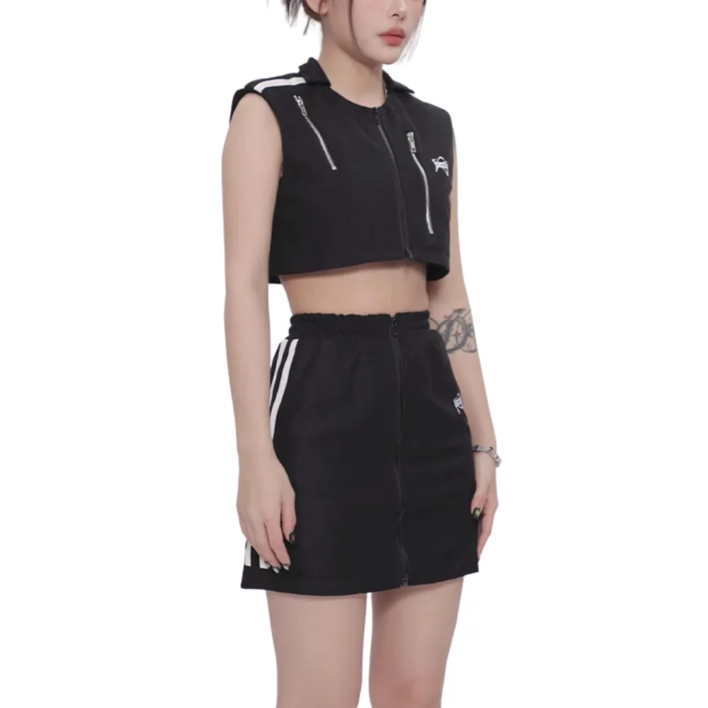 Women's Street Solid Color Sports Outfit Sets