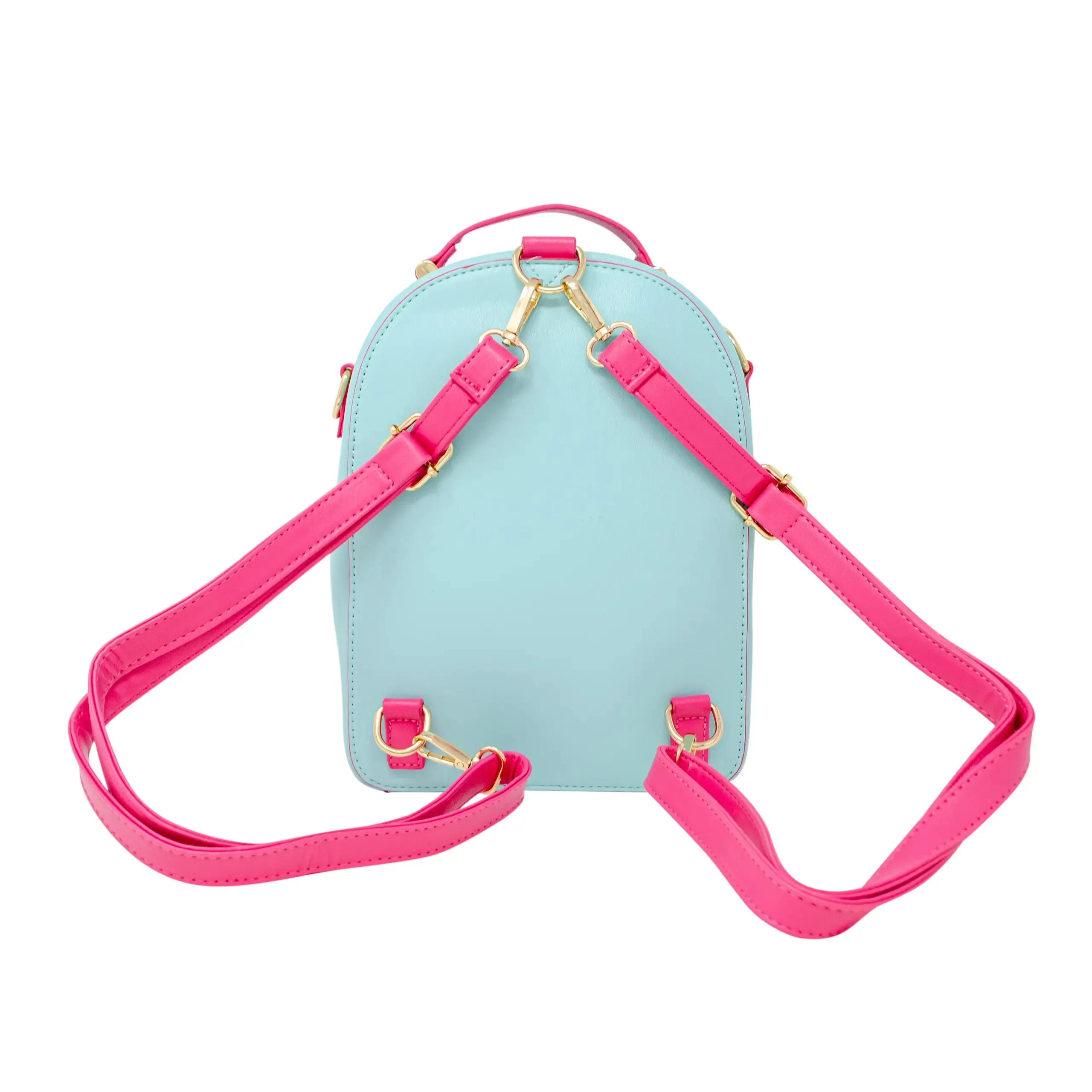 Zomi Gems Confetti Glitter Backpack - Teal Crown